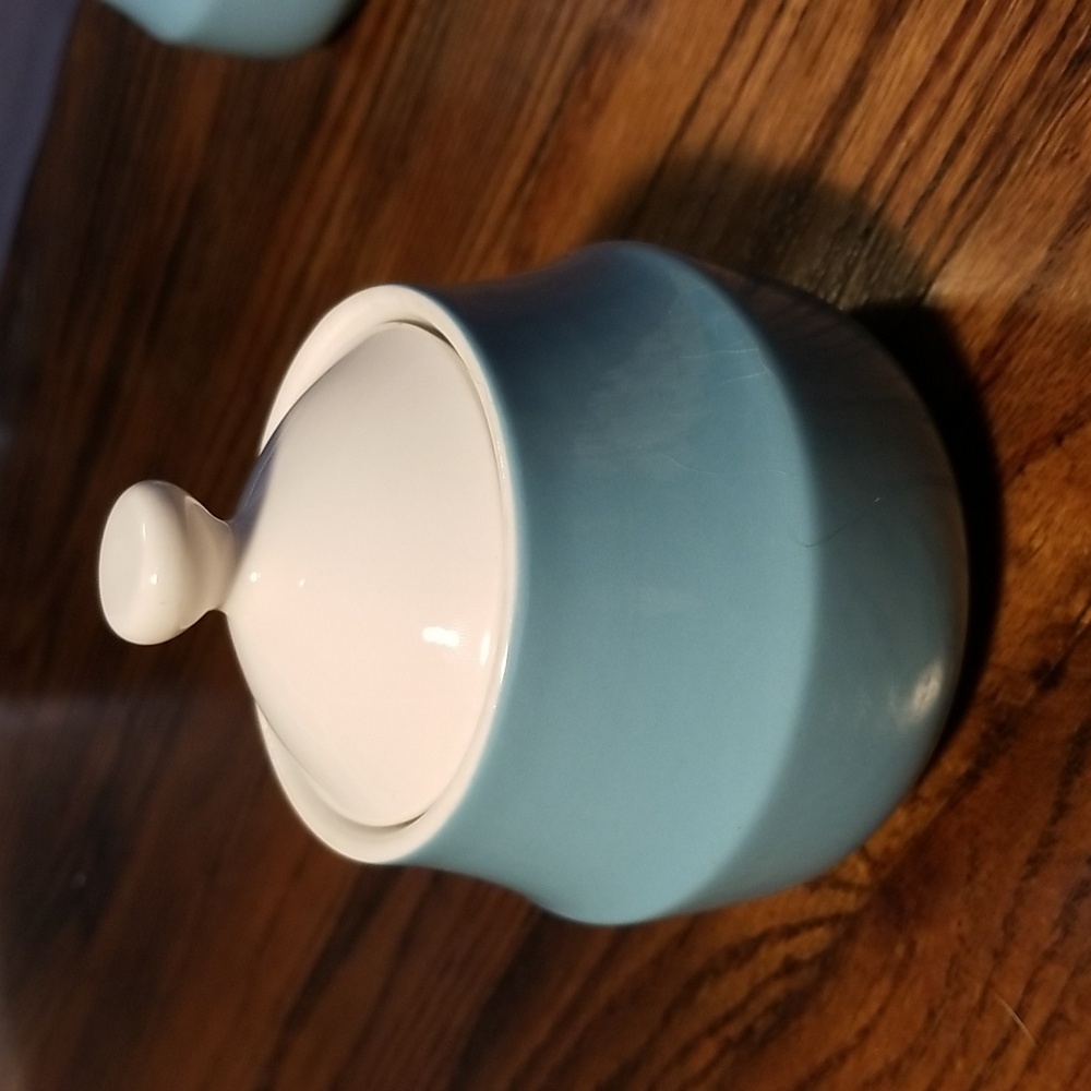 Mikasa Cera-Stone Cream & Sugar Set - Picture 3 of 12